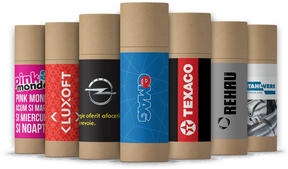 Cadouri la tub de carton