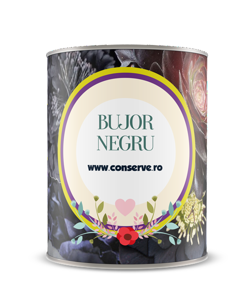 Conserva cu bujor negru conservat