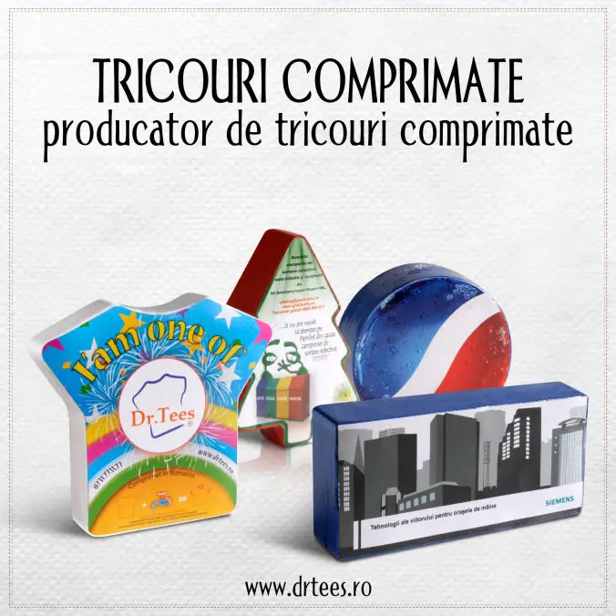 Tricouri comprimate