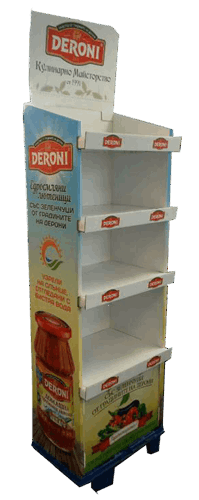Standuri carton, lemn, metal_POSM