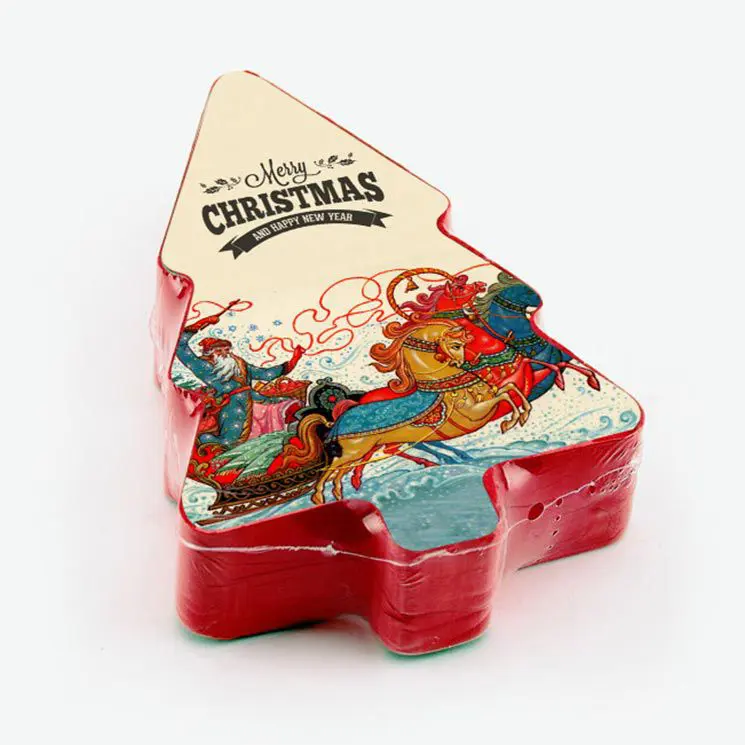 Tricouri comprimate in forma de bradut